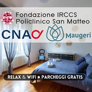 Appartamento Ospedali E Universita - Policlinico San Matteo A 300m - Parcheggio Gratis, Pavia